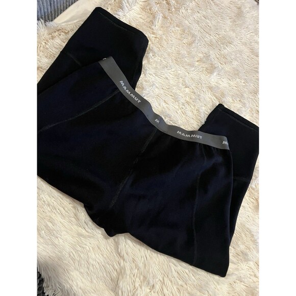 EUC Mammut - Men's Alyeska 3/4 Tights Base Layering Ski Poly Nylon Spandex Sz L - Picture 10 of 11